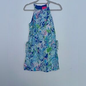 Lilly Pulitzer Blue and Pink Dress